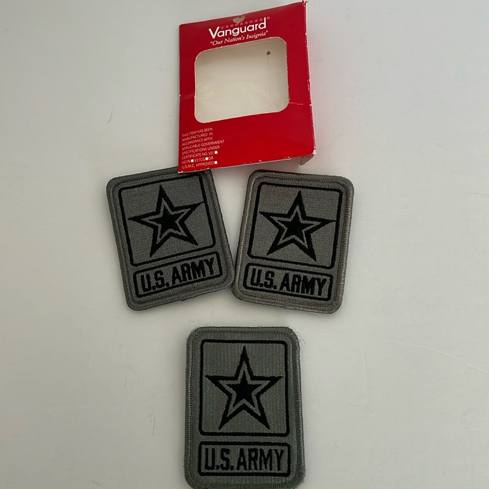 Patch US Army Star Logo ACU W/ Hook Closure